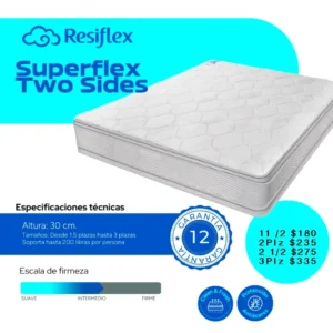 COLCHON SUPERFLEX TWO SIDES