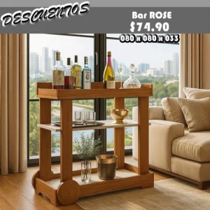 APARADOR BAR ROSE