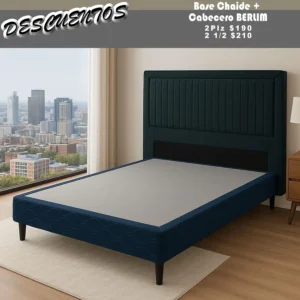 BASE CHAIDE + CABECERO BERLIM