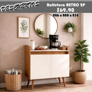 BUFETERA RETRO 2P