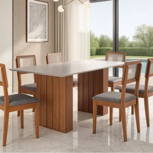 SALA COMEDOR SANTIAGO 6P