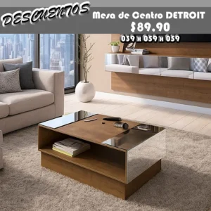 APARADOR MESA DE CENTRO DETROIT