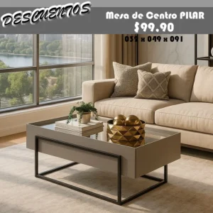 APARADOR MESA DE CENTRO PILAR
