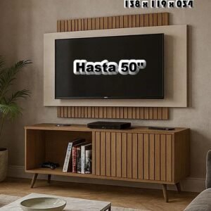 PANEL TV RACK + PANEL MALAGA