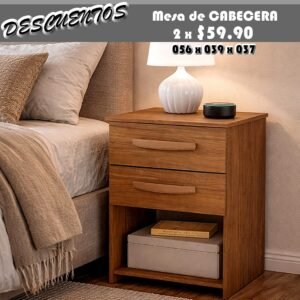 MESA DE CABECERA